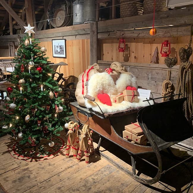 Julepyntet på Kystmuseet Hvaler